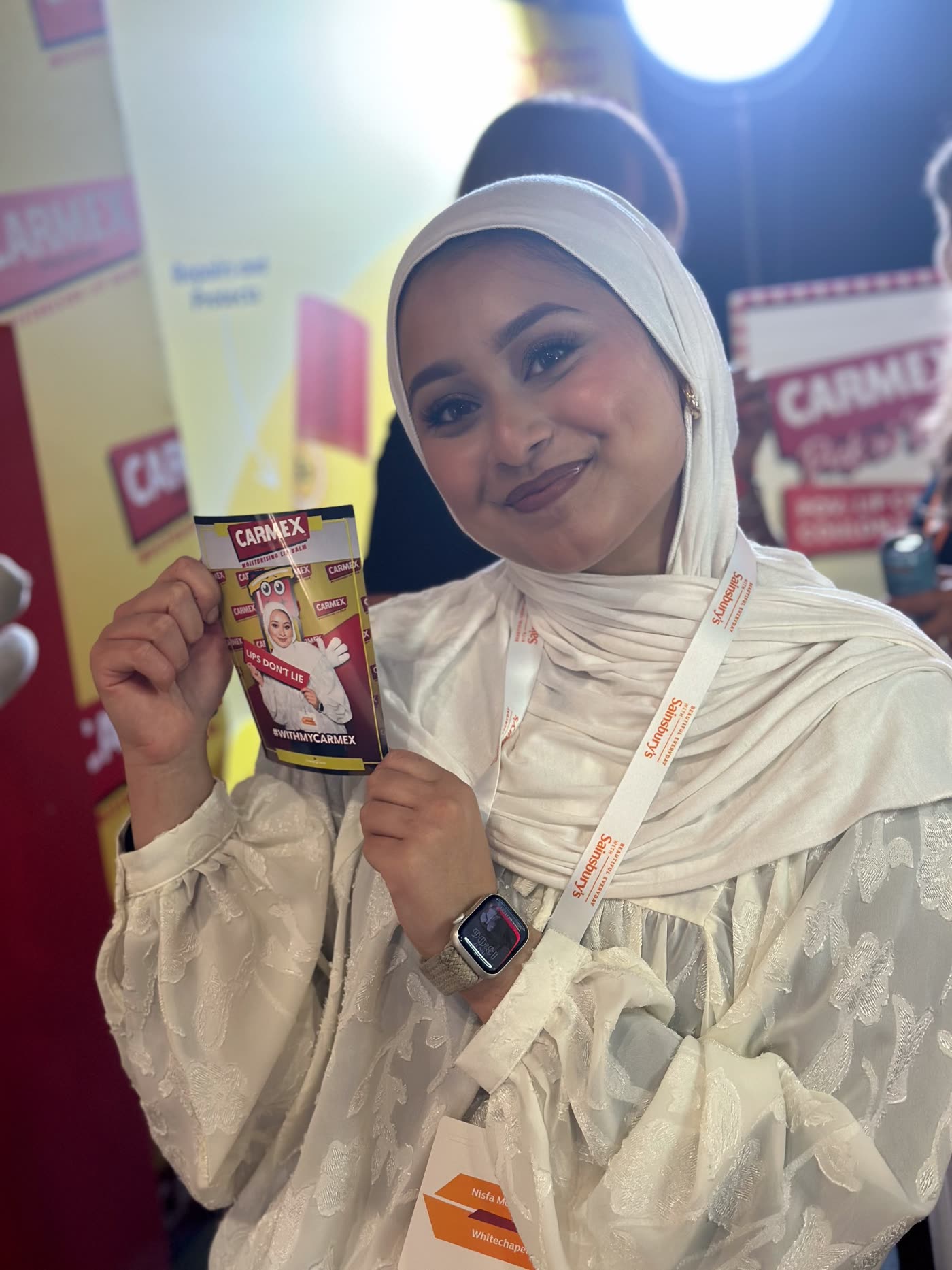 Carmex x Sainsbury's activation by Theme Team